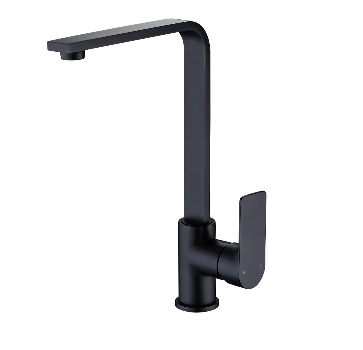 Tall Matte Black Mixer 17B-206B