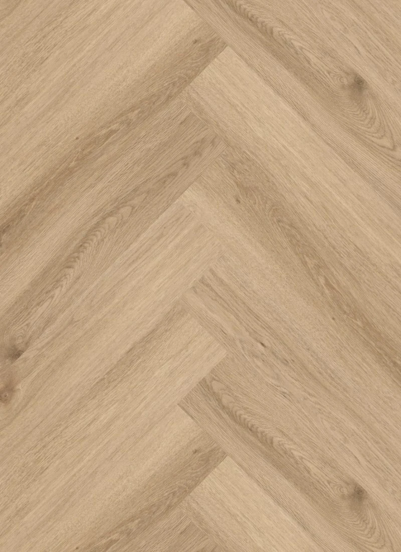 Pale Oak Herringbone