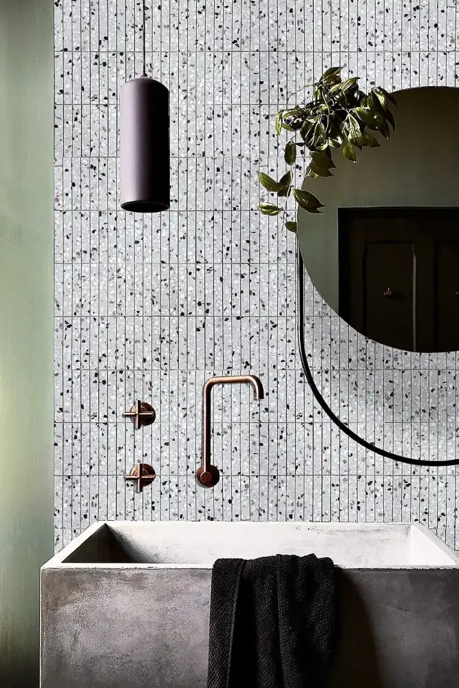 Terrazo Grey Kit Kat Mosaics 2