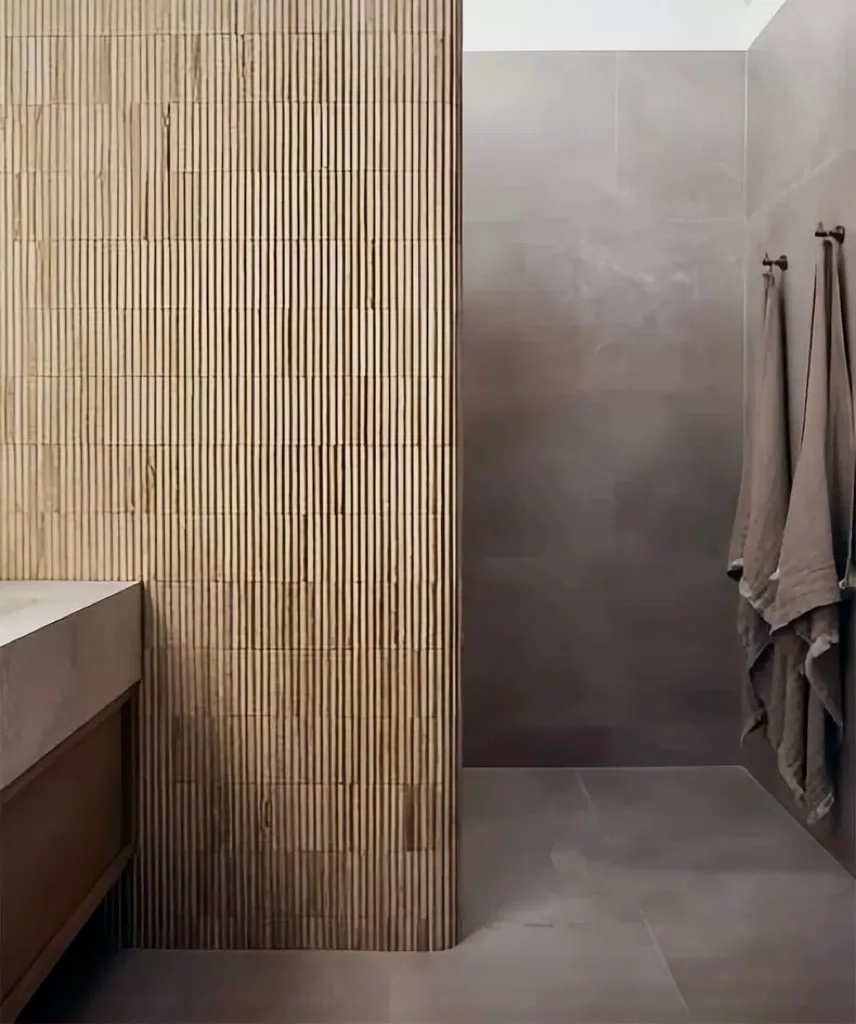Ivory Travertine Convex Mosaics 3