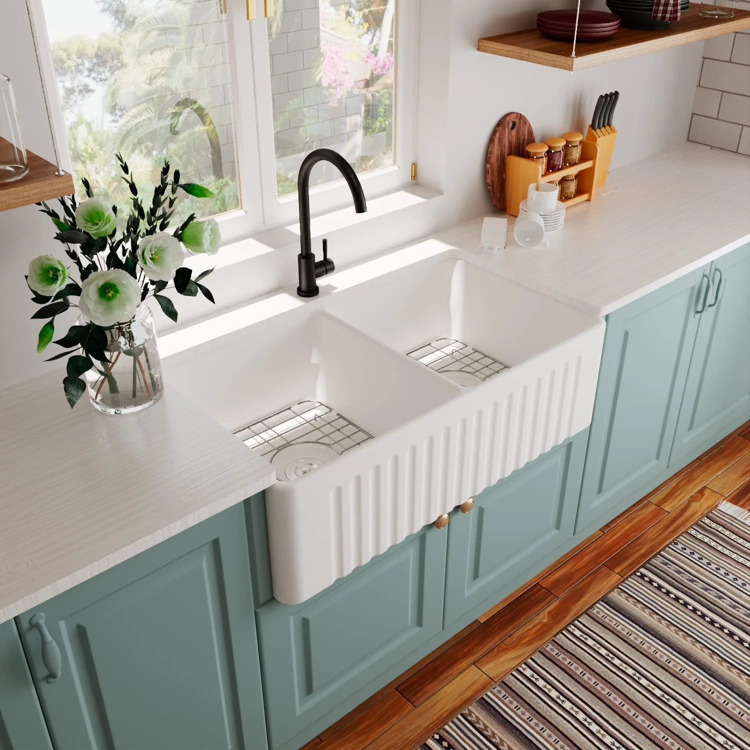 Farmhouse Ceramic Sink 40D