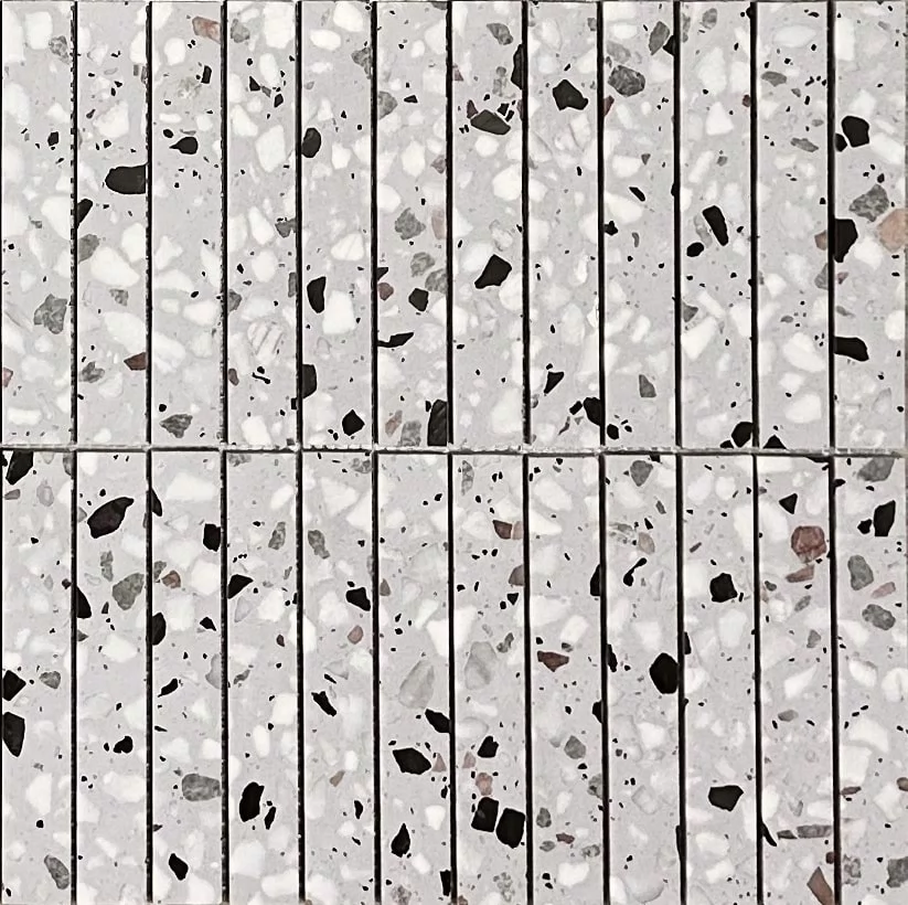Terrazo Grey Kit Kat Mosaics