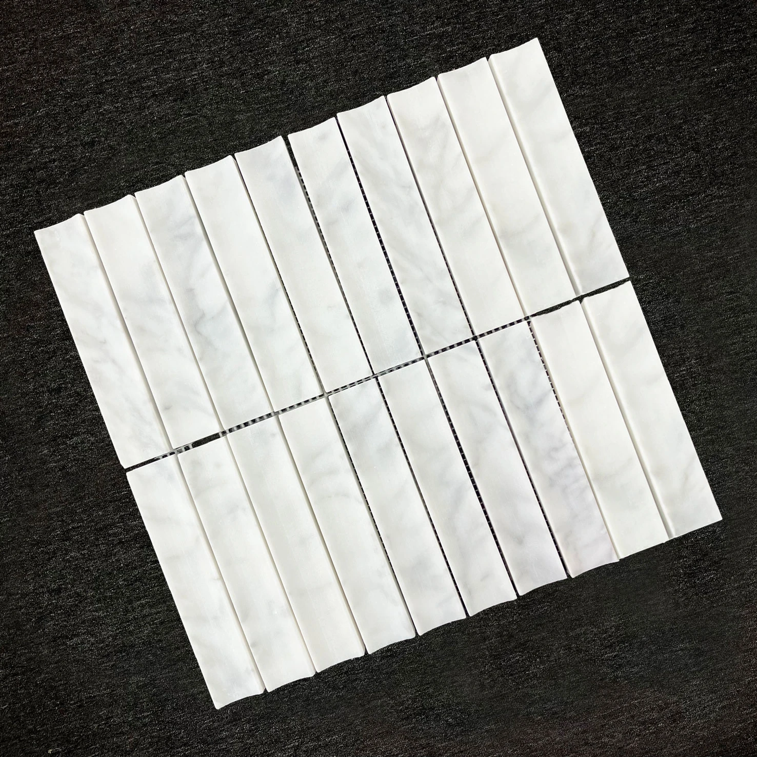Carrara Mosaic Concave Mosaics Soft Matt 4