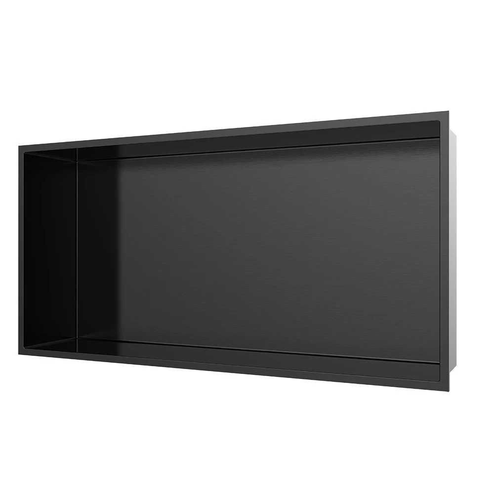 BLACK SS Shower Decorative Niche WN6434B