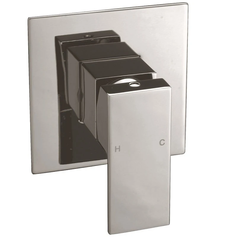 Brushed Nickel Square Mixer HD505D9-N