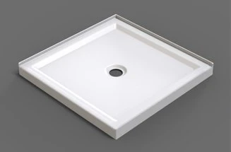 Square Acrylic Fiberglass Shower Base 900900