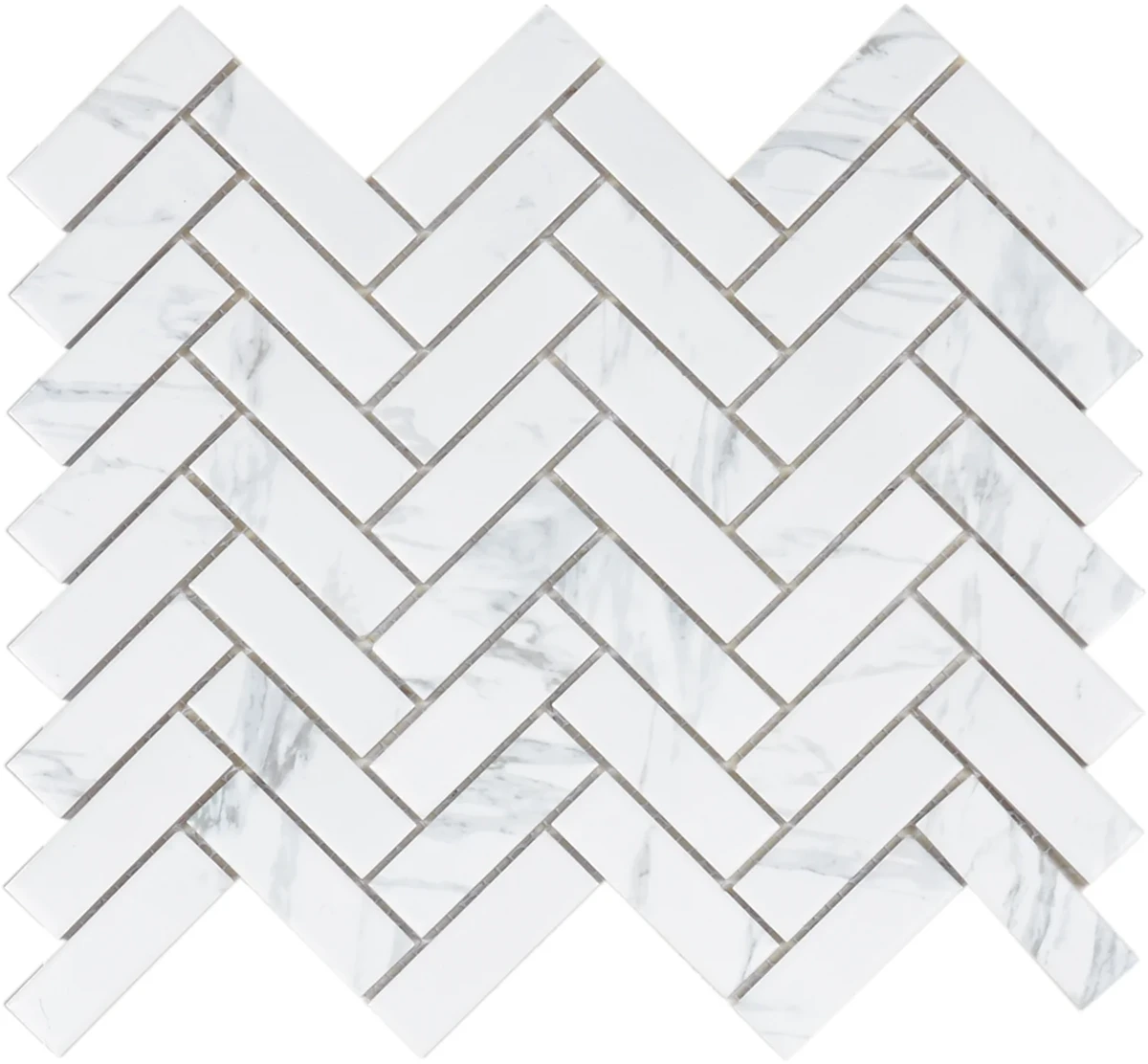 Herrigbone Carrara Marble 270x262