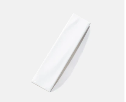 White Gloss Ripples 75x300mm
