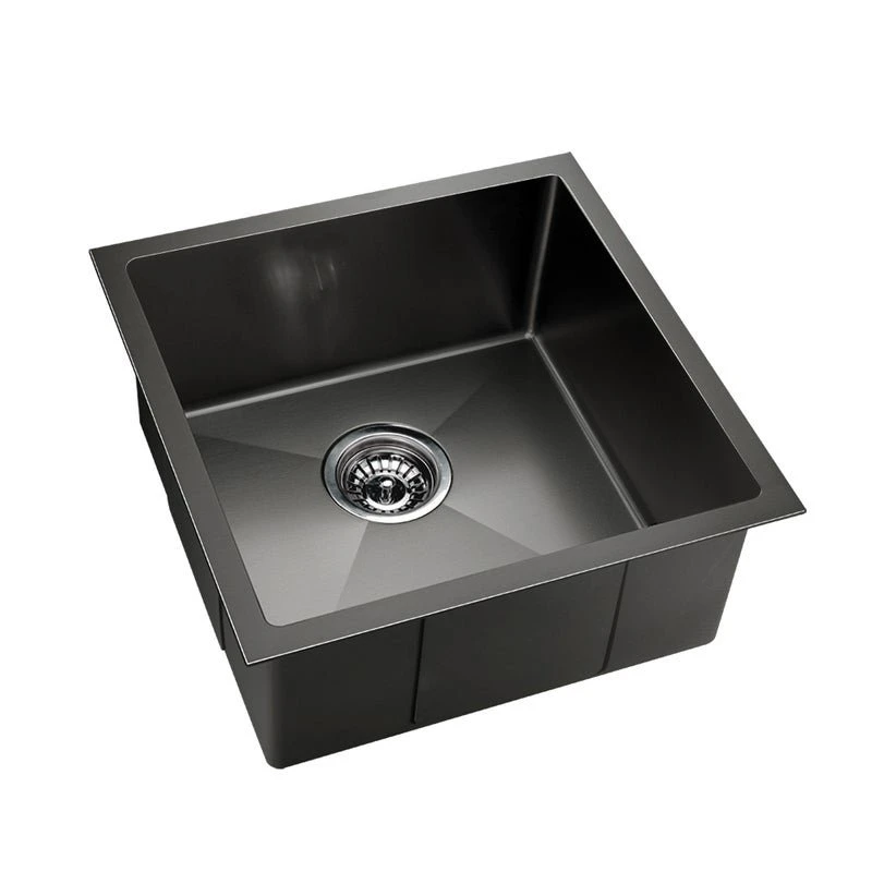 Tolo Handmade 4444B Matt Black sink