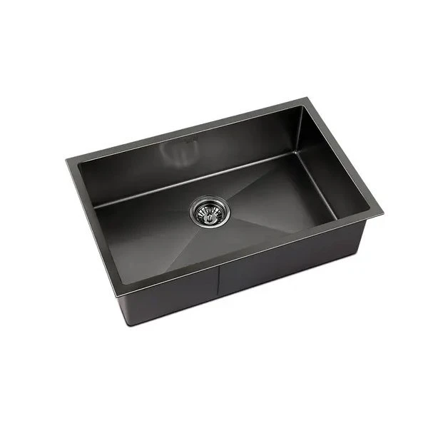Tolo Handmade 7645B Matt Black Large Sink